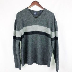 GAP gray wool sweater